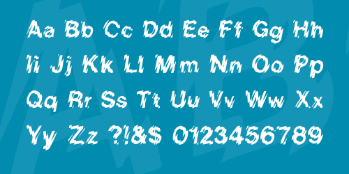 Lower-Westside Font 2