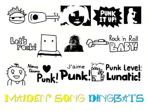 Maiden's Song Dingbats Font 1