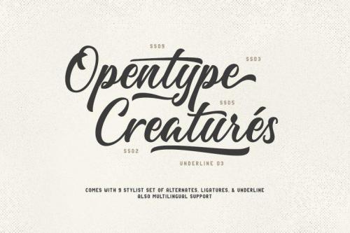 Majestika Script Font 1