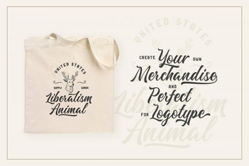 Majestika Script Font 5