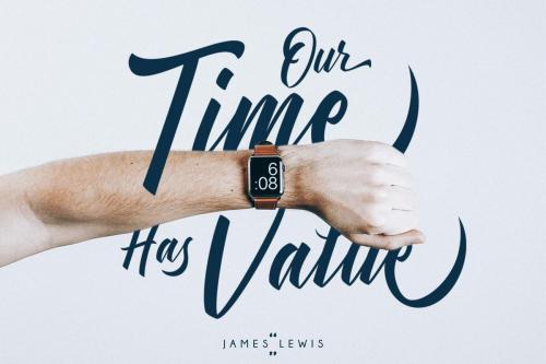 Manhattan Swash Font 1