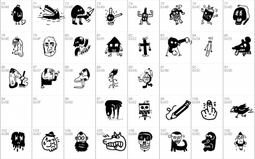 Manicomio Woodcutter Font 2