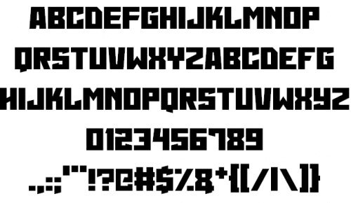 Martian Wars Font 1
