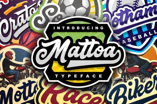 Mattoa Font 4