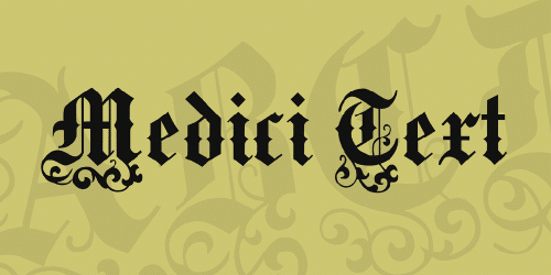 Medici Text Font