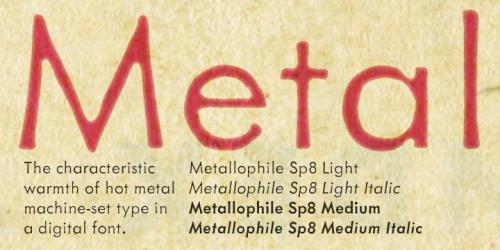 Metallophile Sp8 Font