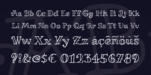 Miltonian Font 2