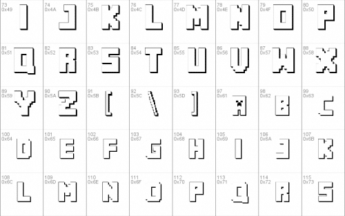 Minecraft Pe Font 2