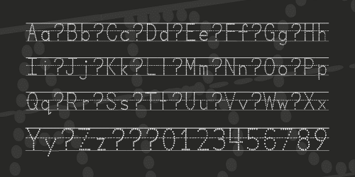 Miss Olsen's Classroom Font 1