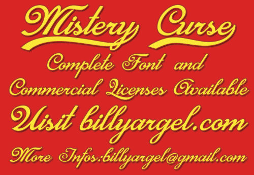 Mistery Curse Font 1