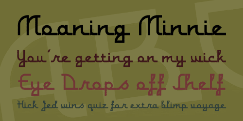 Monterey Popsicle Nf Font 1