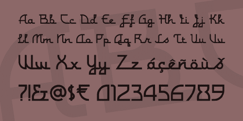 Monterey Popsicle Nf Font 2