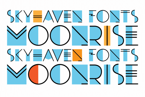 Moonrise Font 1