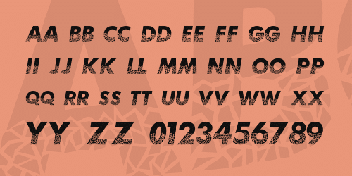 Mosaic Caps Font 1