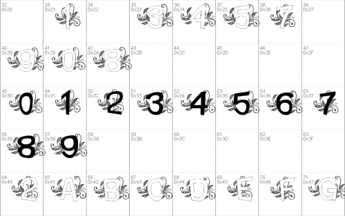 Mtf Base Leafy Font 1