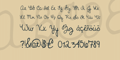 Never Grow Up Font 4