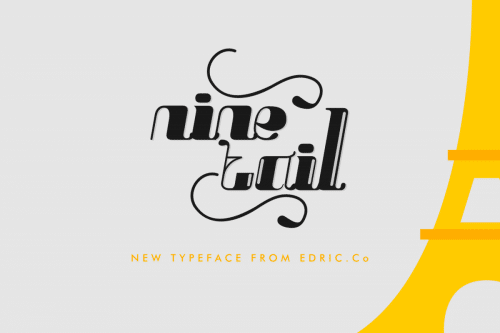 Nine Tails Unline Font