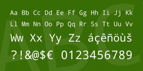 Noto Mono Font 4