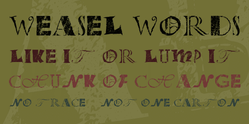 Office Junk Font 1