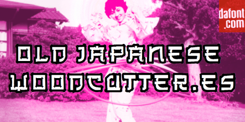Old Japanese Font