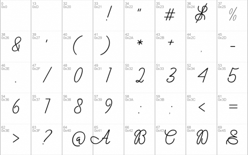 Olive Font 1