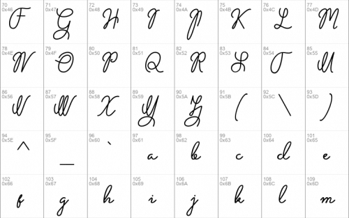Olive Font 2