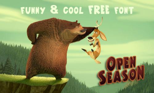 Open Season Font 1