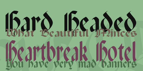 Paganini Font 1