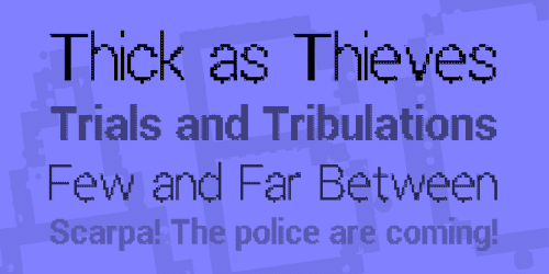 Parametric Glitch Font 2