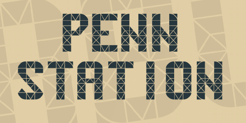 Penn Station Font