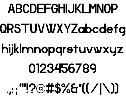 Personal Font Mix Font 2