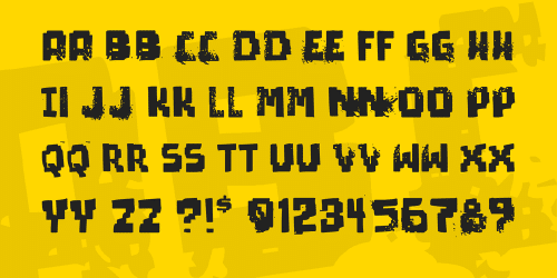Pixel Dead Font 1