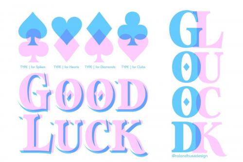 Poker In October Font 5