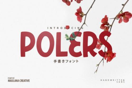 Polers Sans Serif Font 1