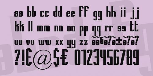 Printed Circuit Board Font 2