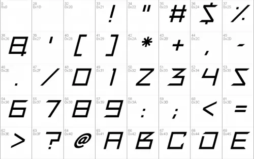 Quirky Robot Font 1