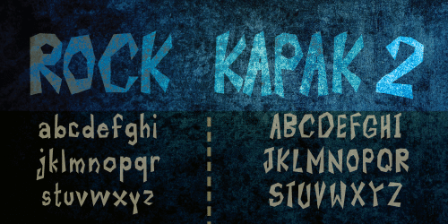 ROCK KAPAK 2 Font 1