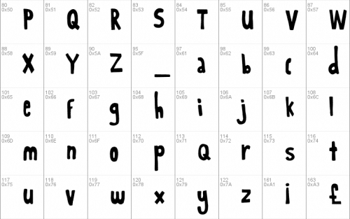 Rabbit On The Moon Font 3