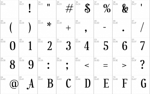 Rainbow Mansion Lining Figures Font 2