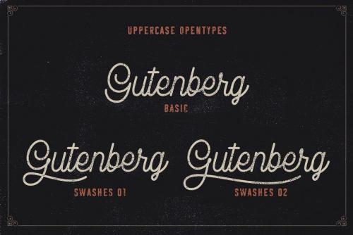 Rampage Monoline Script Font 3