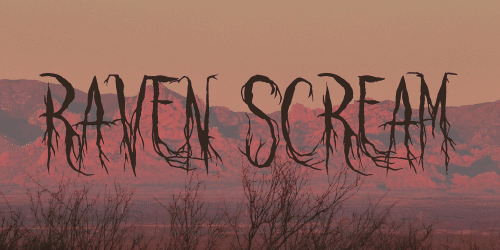 Raven Scream Font