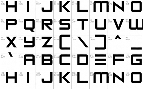 Robot Reavers Font 2