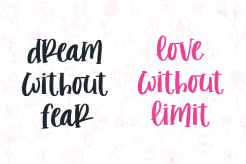 Romantic Stories Font 4