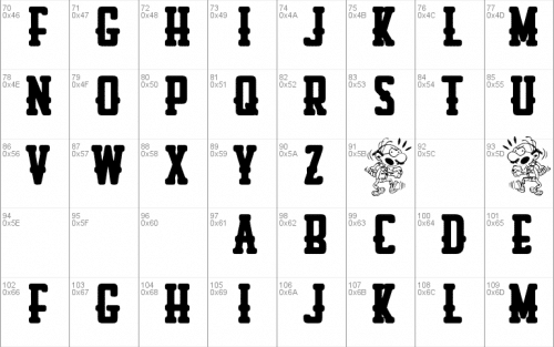 Rompetechos Font 2