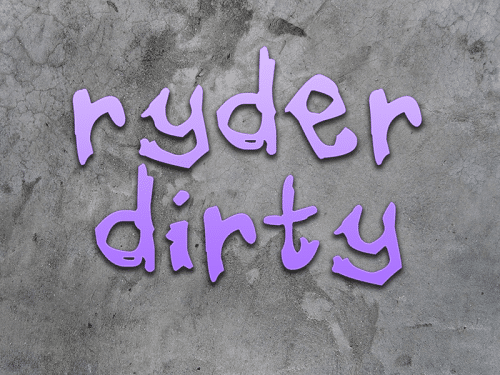 Ryder Dirty Font