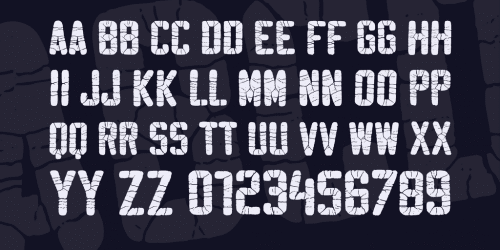 Sablon Washed Font 1