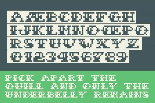 Sailor Stitch Font 1