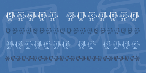 Samys Bookified Tuffy Font 1