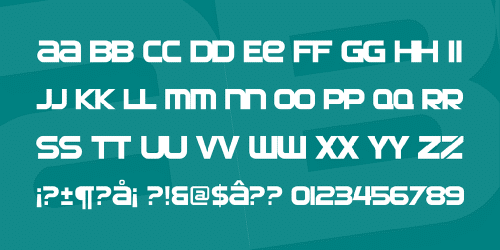Sf Automaton Font 1