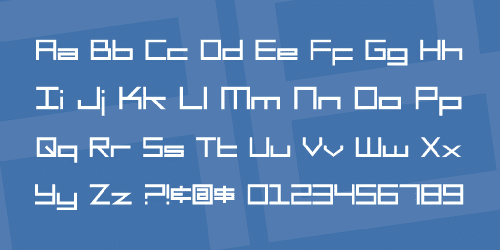 Sf Square Head Font 2
